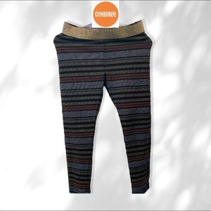 Gymboree Holiday Striped Leggings